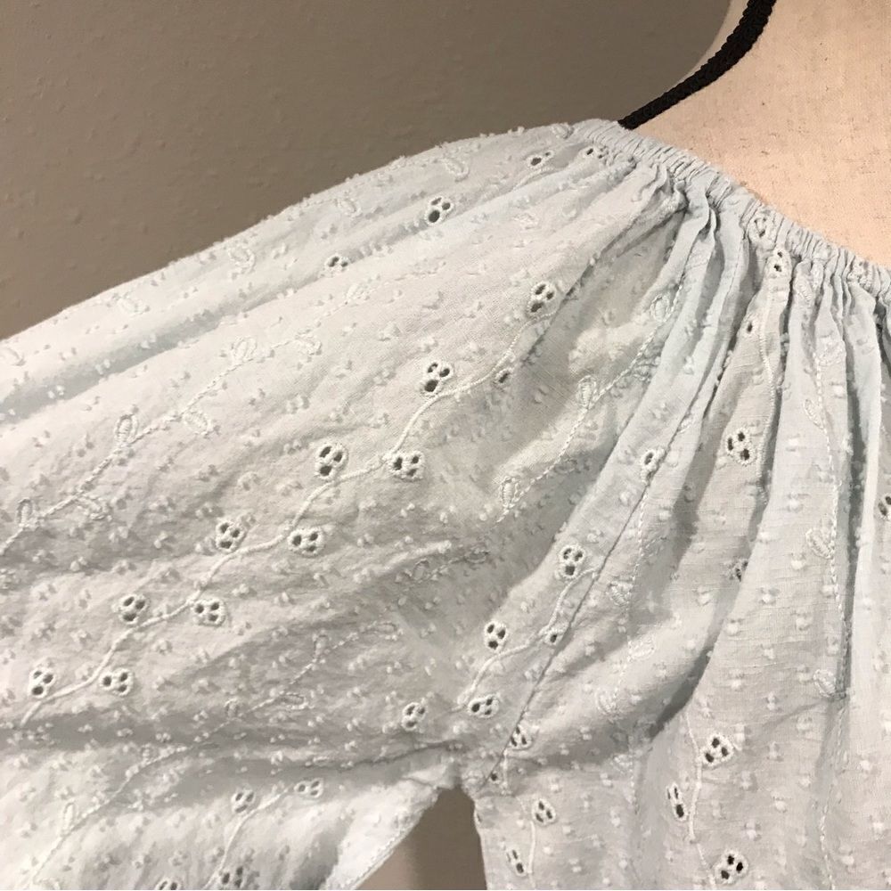 ‎Joie baby blue long sleeve loose fit blouse - Picture 4 of 14